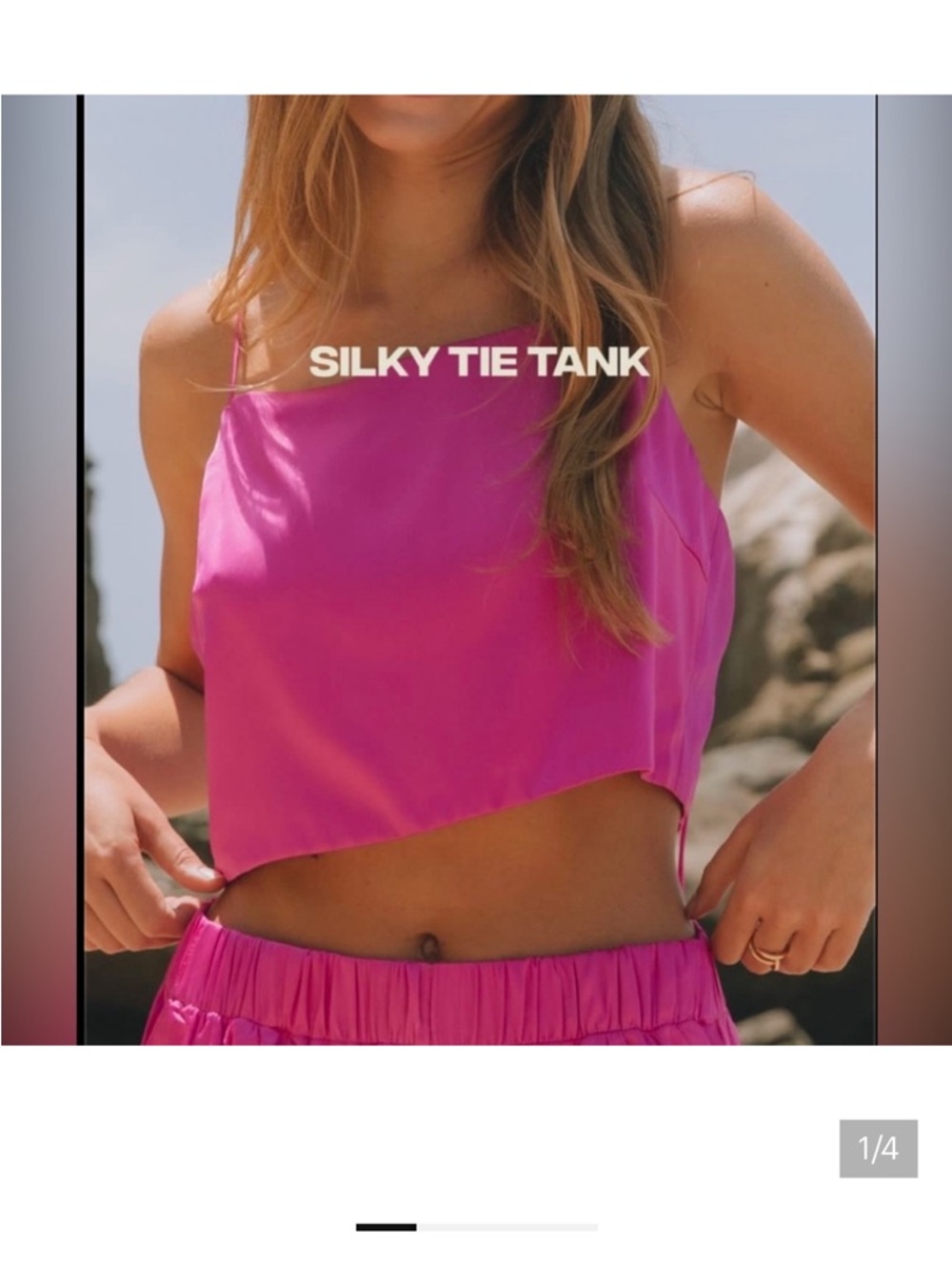 Daily Drills Silky Set - Hot Pink Women’s